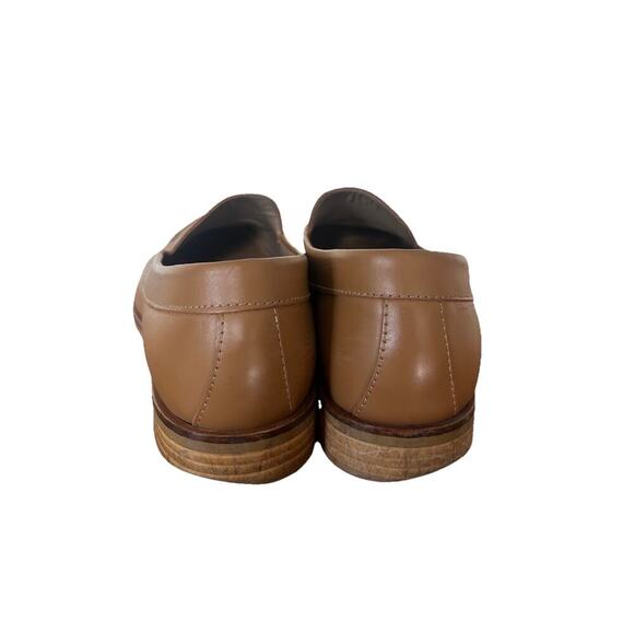 Everlane Pointed Toe Tan Neutral Loafers Genuine Leather Made In Italy Size 6 - Picture 6 of 7